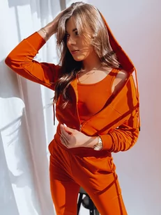 Bluza damska MY LOVE pomarańczowa Dstreet BY1200-XL - Bluzy damskie - miniaturka - grafika 1