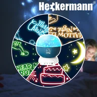 Projektory dla dzieci - Projektor gwiazd LED Heckermann 168K-W Niebieski - miniaturka - grafika 1