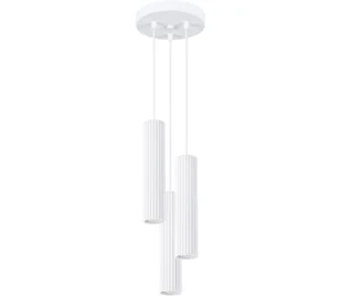 Sollux SL.1538 - Żyrandol na lince KARBON 3xGU10/10W/230V biały - Lampy sufitowe - miniaturka - grafika 1