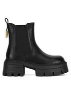 Botki damskie - Badura Sztyblety WFA3151-1Z Czarny - miniaturka - grafika 1