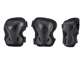 Ochraniacze - Zestaw ochraniaczy Rollerblade Evo Gear 3 Pack Black   - M - miniaturka - grafika 1