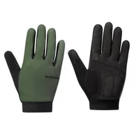 Rękawiczki rowerowe - Rękawiczki rowerowe SHIMANO Explorer FF (rozmiar XXL) Zielony - miniaturka - grafika 1