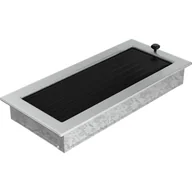 Akcesoria kominkowe - Kratki.pl Kratka 17x37 szlifowana z żaluzją 37SZX - miniaturka - grafika 1