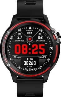Techonic L8 Czarny - Smartwatch - miniaturka - grafika 1