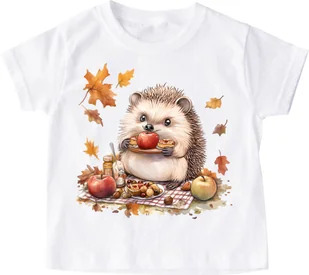 Koszulka z jeżem na Dzień Jeża - wzór jeż115 - Koszulki dla dziewczynek Koszulka z jeżem na Dzień Jeża - wzór jeż115 - Koszulki dla dziewczynek - miniaturka - grafika 1