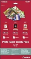 Dodatki do drukarek i skanerów - Canon VP-101 Photo Paper Variety Pack 10x15 cm, 1x10 a. 2x5 Sheet 0775B078 - miniaturka - grafika 1