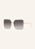 Okulary przeciwsłoneczne - Fendi Okulary Przeciwsłoneczne fn000672 gold - miniaturka - grafika 1