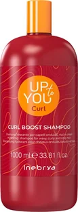 Inebrya Up To You Curl Boost, nawilżający szampon do włosów falowanych i kręconych, 1000ml - Szampony do włosów - miniaturka - grafika 1