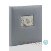 Albumy fotograficzne - Album wklejany Gedeon Love silver XL (tradycyjny 60 czarnych stron) - miniaturka - grafika 1