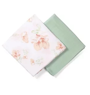 BABYONO Babyono otulacze z muślinu bambusowego x 2 szt dwupak 537/03 - Gryzaki dla dzieci - miniaturka - grafika 1