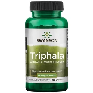 SWANSON Triphala 500Mg 100 kaps. Swanson - Suplementy naturalne - miniaturka - grafika 1