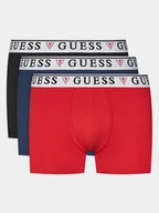 Majtki męskie - Guess Komplet 3 par bokserek Brian U97G01 KCD31 Kolorowy - miniaturka - grafika 1