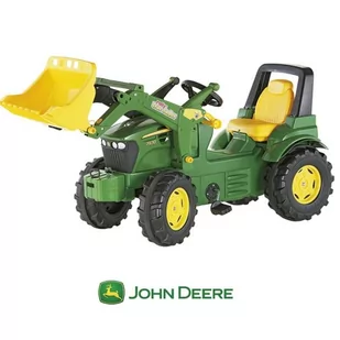 Rolly Toys Traktor John Dere Z Łyżką - Jeździki dla dzieci - miniaturka - grafika 2
