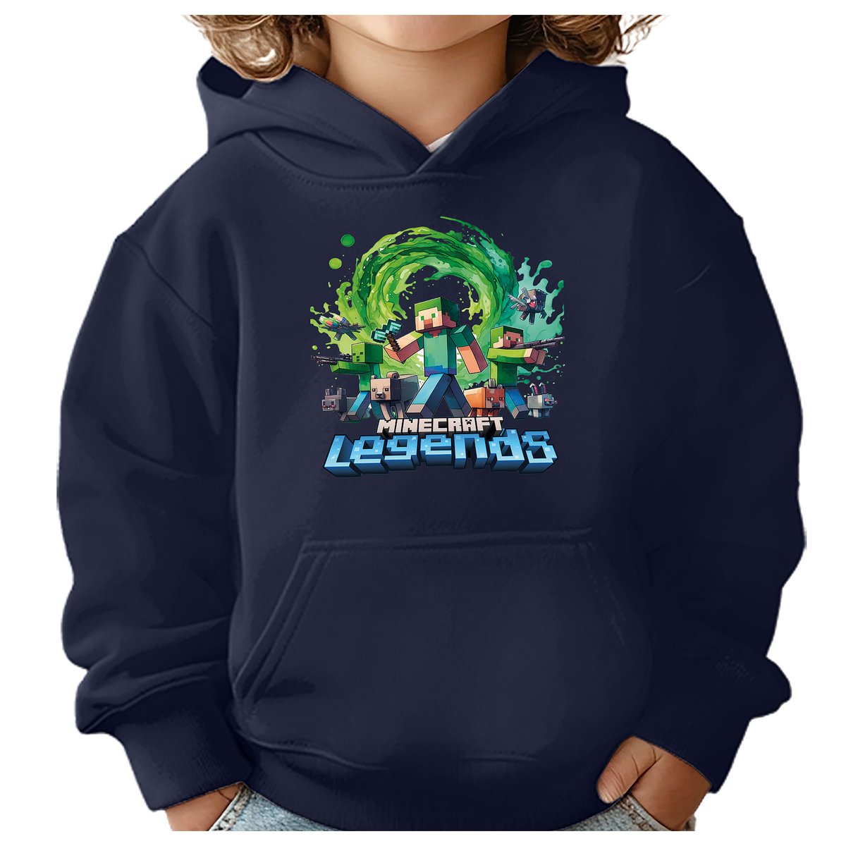 BLUZA DZIECIĘCA MINECRAFT LEGENDS 104 CHŁOPIĘCA DZIEWCZĘCA PREZENT