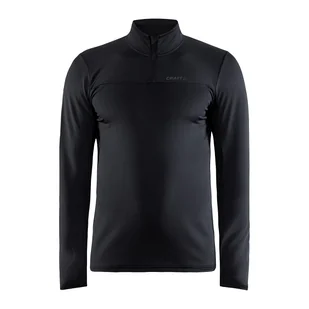 Męska Bluza CRAFT CORE GAIN MIDLAYER M BLACK 1909496-999000 – Czarny - Bluzy męskie - miniaturka - grafika 1