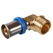 Rury - Kolanko zaprasowywane GZ1/2" x 16 mm SIGMA" - miniaturka - grafika 1