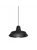 Lampy sufitowe - Luminex Żyrandol Class black 1 4045 - miniaturka - grafika 1