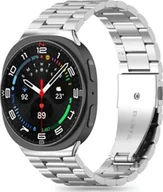 Akcesoria do zegarków - Tech-Protect Stainless do Samsung Galaxy Watch 8 / Classic 40 / 44 / 46 mm Srebrny - miniaturka - grafika 1