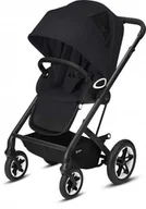 Wózki dziecięce - Cybex TALOS S LUX BLACK FRAME Deep Black - miniaturka - grafika 1