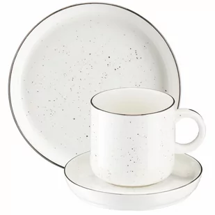 Serwis kawowy porcelanowy 6 os POLVERE VILLA ITALIA - Serwisy do kawy i herbaty - miniaturka - grafika 1