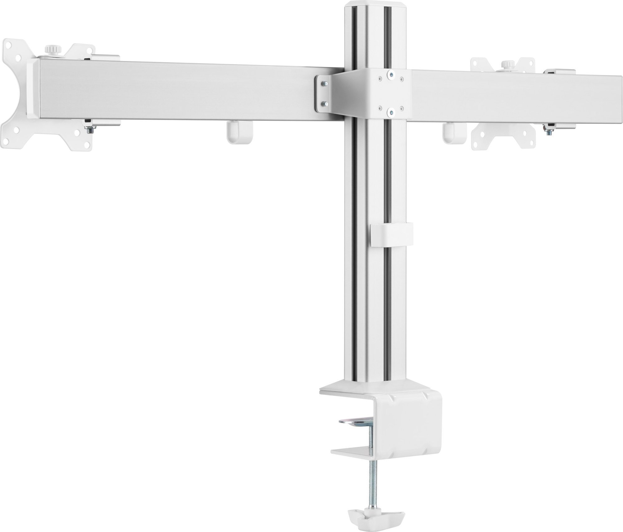 InLine InLine® Aluminium monitor desk mount for 2 monitors up to 32
