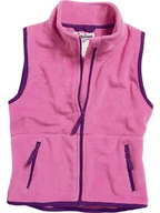 Kurtki i płaszcze dla dziewczynek - Playshoes Kamizelka polarowa w kolorze różowym - miniaturka - grafika 1