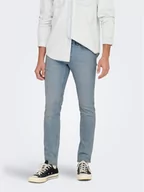 Spodnie męskie - Only & Sons Jeansy Loom 22024924 Niebieski Slim Fit - miniaturka - grafika 1