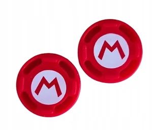 Gumki Nakładki na analog NINTENDO Switch - MARIO znaczek - 2x - Gadżety dla graczy - miniaturka - grafika 1