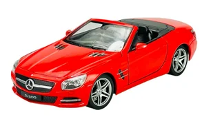 WELLY 2012 MERCEDES-BENZ SL500 CZERWONY BEZ DACHU 1:24 24041 - Samochody i pojazdy dla dzieci - miniaturka - grafika 1