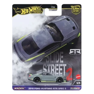 Samochód Hot Wheels Premium 2018 Ford Mustang HKC85 - Samochody i pojazdy dla dzieci - miniaturka - grafika 1