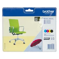 Tusze oryginalne - Tusz BROTHER LC229XLVALBP, błękitny/czarny/purpurowy/żółty, LC-229XLVALBP - miniaturka - grafika 1