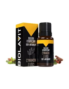 Bilavit Olejek eteryczny cynamon z liści - 10 ml - Aromaterapia - miniaturka - grafika 1