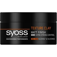 Kosmetyki do stylizacji włosów - Syoss Texture Clay Glinka do włosów 100 ml - miniaturka - grafika 1