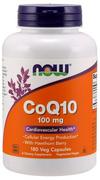 Przeziębienie i grypa - Now Foods CoQ10 With Hawthorn Berry 100 mg 180 Kapsułek - miniaturka - grafika 1