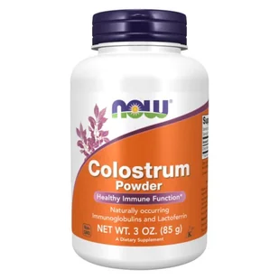 Now Foods Colostrum 100% Pure Powder, 3 oz (85 G) 3214 - Witaminy i minerały - miniaturka - grafika 1
