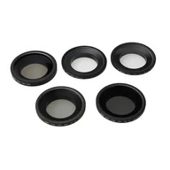 Paski, szelki, uprzęże foto - Zestaw Filtrów 5W1 / Filtry Cpl Uv Nd4 Nd2 Star 6 Do Xiaomi Yi 2 4K - miniaturka - grafika 1