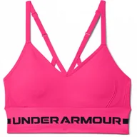Bielizna sportowa damska - Biustonosz treningowy UNDER ARMOUR UA Seamless Low Long Htr Bra - miniaturka - grafika 1