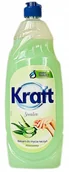 Płyny do naczyń - KRAFT Skoncentrowany płyn do mycia naczyń SENSITIVE ALOESOWY 850 ml - miniaturka - grafika 1