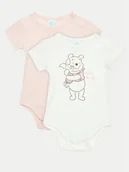 Body dla niemowląt - OVS Komplet 2 par body dziecięcych 2135790 Różowy - miniaturka - grafika 1