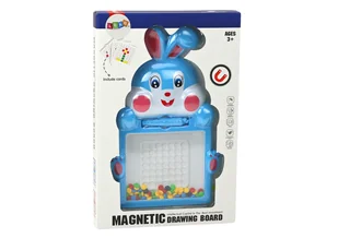 Tablica Magnetyczna Zając 7 Wzorów Długopis Magnetyczny Niebieska - Długopisy - miniaturka - grafika 3