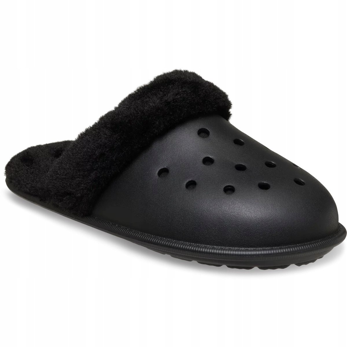 Crocs Męskie Kapcie Pantofle Domowe Ciepłe Classic Fuzz Slipper 43-44