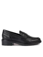 Półbuty damskie - Geox Lordsy D Walk Pleasure D36TGF 00043 C9999 Czarny - miniaturka - grafika 1