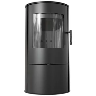Piec stalowy koza ROLLO Ø 150 8 kW black - Piece wolnostojące - miniaturka - grafika 1