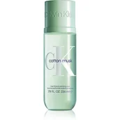 Wody i perfumy męskie - Calvin Klein CK Body Mist mgiełka do ciała zapachy Cotton Musk 236 ml - miniaturka - grafika 1