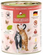 Mokra karma dla kotów - GranataPet DeliCatessen indyk i krewetki karma mokra dla kota 800g - miniaturka - grafika 1
