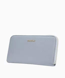 PUCCINI Szary portfel damski z miejscem na telefon - Portfele - miniaturka - grafika 1