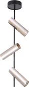 Lampy sufitowe - Sigma Leda lampa sufitowa 3-punktowa czarna/złota 33103 33103 - miniaturka - grafika 1
