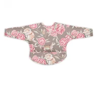 Śliniaki i fartuszki - Baby Steps, Dreamland, Śliniak/Fartuszek z rękawkami, Peony - miniaturka - grafika 1