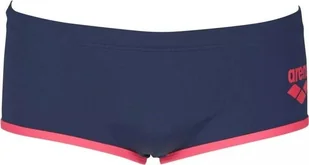 Arena Męskie kąpielówki Arena M ARENA ONE BIGLOGO LOW WAIST SHORT navy-fluo red rozmiar 3-75 - Kąpielówki męskie - miniaturka - grafika 1