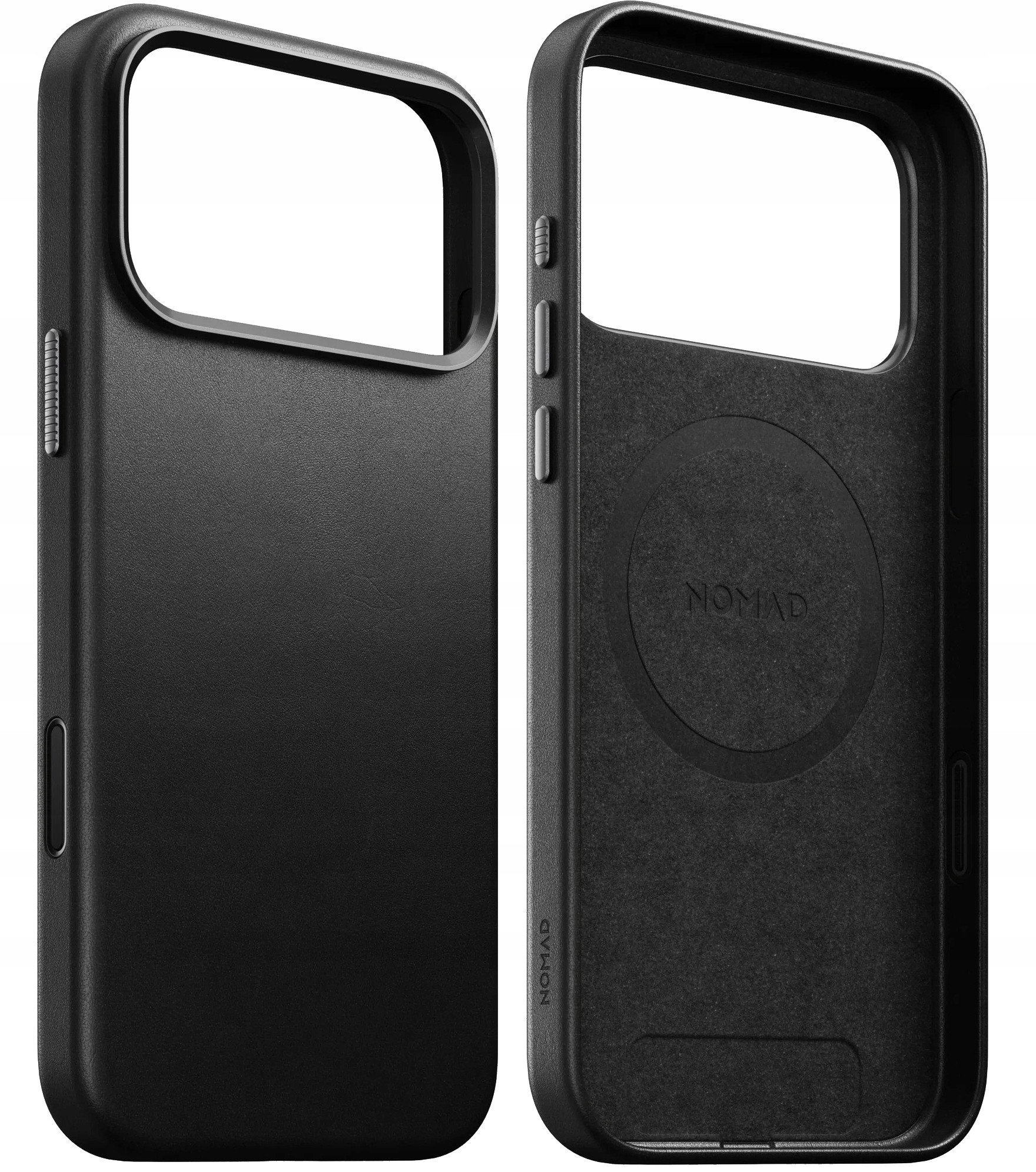 NOMAD Traditional Leather Case - skórzane etui do iPhone 17 Pro kompatybilne z MagSafe black